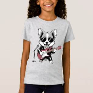 Rockstar Corgi T - Shirt