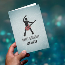 Rockstar & E-Gitarre - Grunge suchen nach Typ