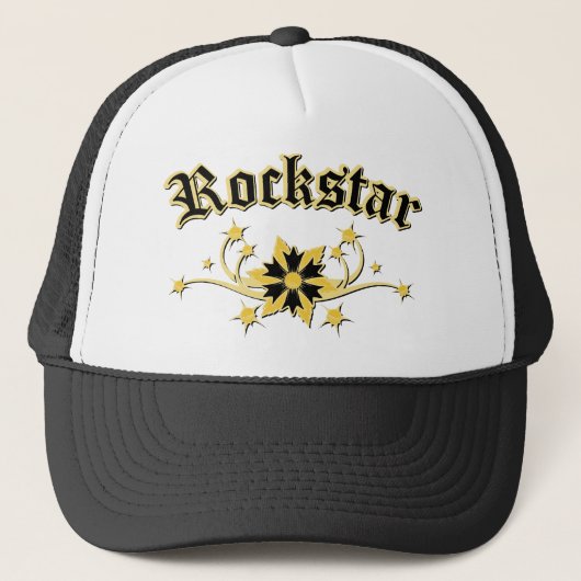 Rockstar Fashion Design Truckerkappe (Vorderseite)