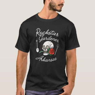 Rockstar-Gärtner Arkansas Ar Rebellischer Gärtner T-Shirt