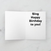 Rockstar-Geburtstag Karte (Innenseite)