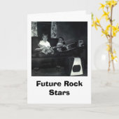 Rockstar-Geburtstag Karte (Gelbe Blume)