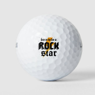Rockstar-Geburtstagsgeschenk Golfball