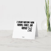 "RockStar"-Geburtstagskarten Karte (Rückseite)