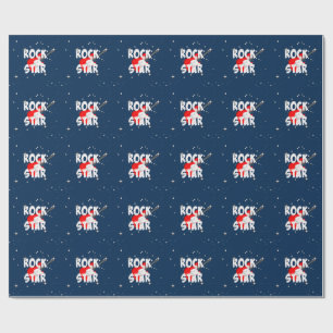 "Rockstar" Geschenkpapier