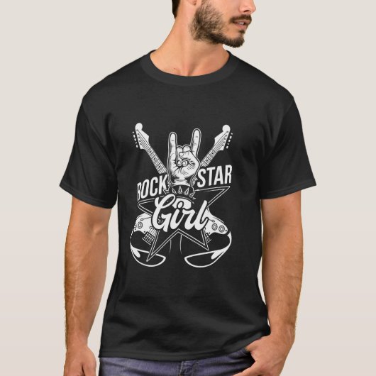Rockstar Girl Rockstar Party Festival del film Loc T-Shirt (Vorderseite)