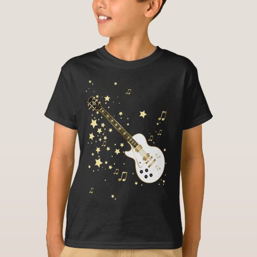 Rockstar-Gitarre T-Shirt (Vorderseite)