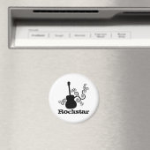 Rockstar Guitar Magnet (In Situ (Geschirrspüler))