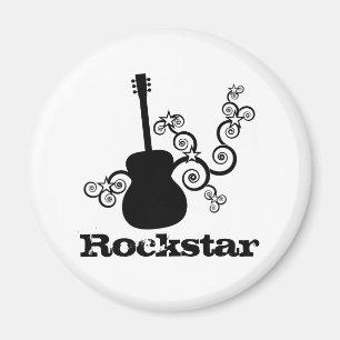 Rockstar Guitar Magnet