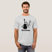 Rockstar Guitar Men-Shirt T-Shirt (Vorne ganz)