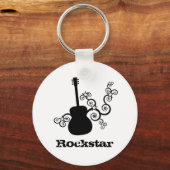 Rockstar Guitar Schlüsselanhänger (Vorderseite)