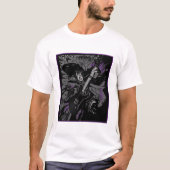 "Rockstar in Psychedelic Chaos" T-Shirt (Vorderseite)