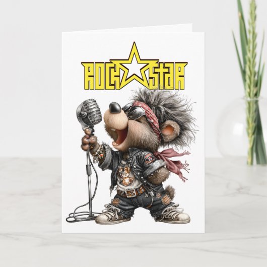ROCKSTAR Karte (Vorderseite)