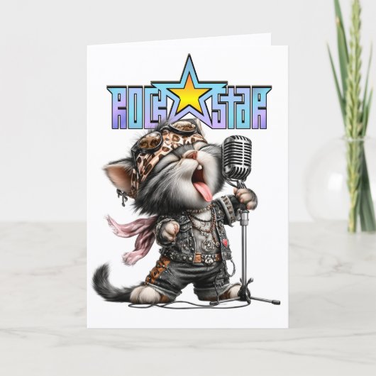 ROCKSTAR Karte (Vorderseite)