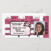 Rockstar-Karten-Einladung oder danken Ihnen zu Dankeskarte (Vorne/Hinten)