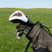 Rockstar-Katze Golf Headcover (In SItu)