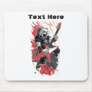Rockstar-Katze Mousepad