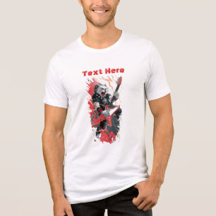 Rockstar-Katze Tri-Blend Shirt