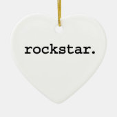 rockstar. keramik ornament (Vorne)