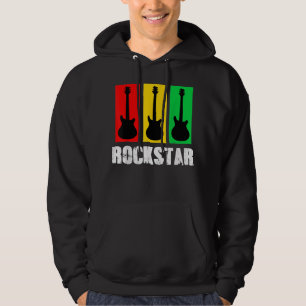 Rockstar Kids Tshirt Vintage Gitarre