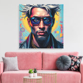 Rockstar Leinwanddruck (Insitu (Wohnzimmer))