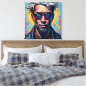 Rockstar Leinwanddruck (Insitu (Schlafzimmer))