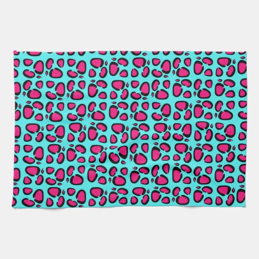 Rockstar Leopard Geschirrtuch (Horizontal)