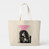 Rockstar Mama: Channel Deine innere Rock-Goddess Jumbo Stoffbeutel (Rückseite)