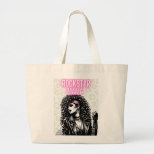 Rockstar Mama: Channel Deine innere Rock-Goddess Jumbo Stoffbeutel