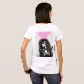 Rockstar Mama: Channel Deine innere Rock-Goddess T-Shirt (Schwarz voll)