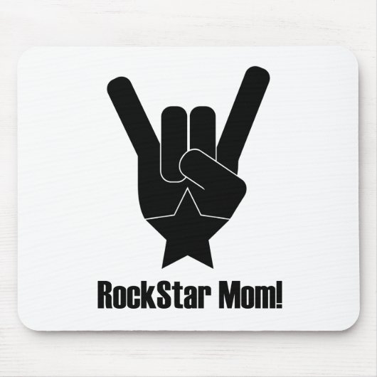 RockStar Mama! Mousepad (Vorne)