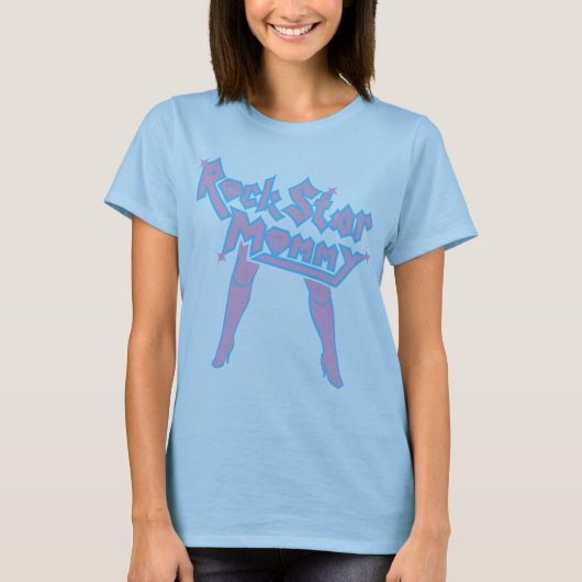 Rockstar-Mama T-Shirt (Vorderseite)