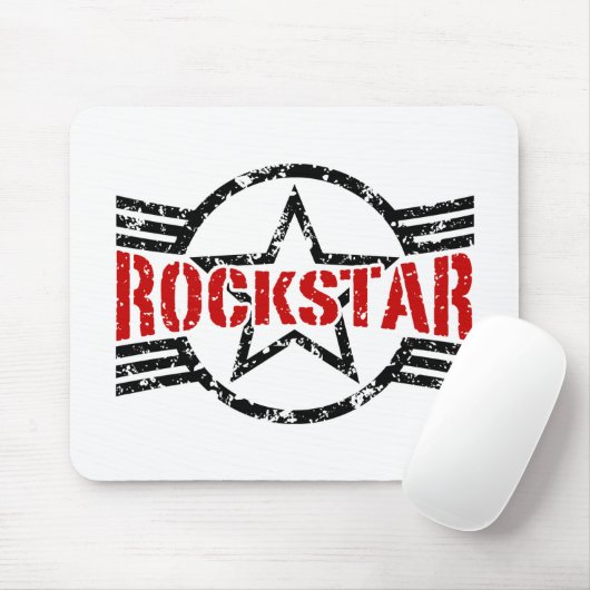 Rockstar Mousepad (Mit Mouse)