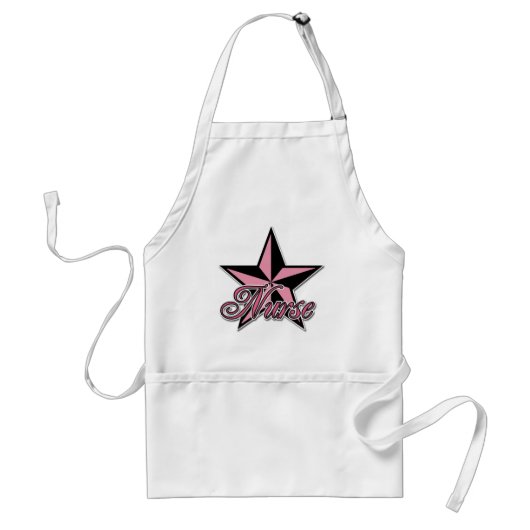 Rockstar Nurse Schürze (Vorne)