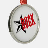 Rockstar Ornament Aus Metall (Rechts)