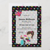 Rockstar-Party Einladung (Vorderseite)