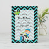 Rockstar-Party Einladung (Stehend Vorderseite)