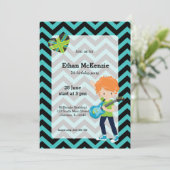 Rockstar-Party Einladung (Stehend Vorderseite)