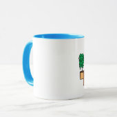 Rockstar - personalisierte Cartoon-Tasse Tasse (Vorderseite Links)