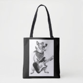 Rockstar pooch, Gitarrenheld Tasche (Vorderseite)