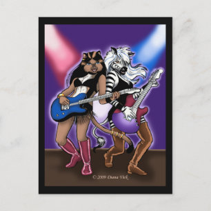 Rockstar Postcard Postkarte