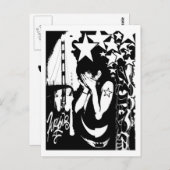 Rockstar Postkarte (Vorne/Hinten)