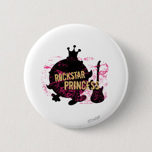 Rockstar Princess Button