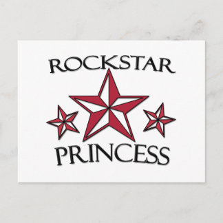 Rockstar Princess Postkarte