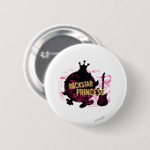 Rockstar-Prinzessin Button (Vorne & Hinten)