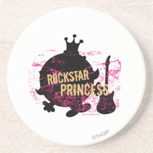 Rockstar Prinzessin Getränkeuntersetzer