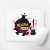 Rockstar-Prinzessin Mousepad (Mit Mouse)