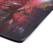 Rockstar Raspberry Schneidebrett (Ecke)