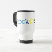 Rockstar Reisebecher (Vorderseite Links)
