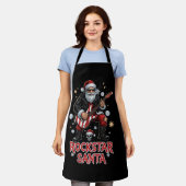 Rockstar Santa Apron Schürze (Getragen)